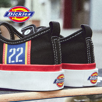 Dickies mens shoes low-top canvas shoes 2021 summer breathable trend black versatile casual shoes school shoes