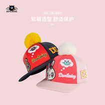 devilwing Little devil childrens sunscreen visor male and female children baby cap baseball cap autumn and winter