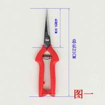 Famous diamond pruning shears ars fruit picking shears 300l fruit picking thin fruit cutting bud cutting gardening bonsai scissors