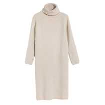 66 Pregnancy wear (live every day at 10 am) Foreign long thick sweater dress