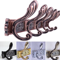 Retro European style Hook bathroom hanging wall hanging clothes hook living room door rear wall toilet clothes hook rack wall hanging