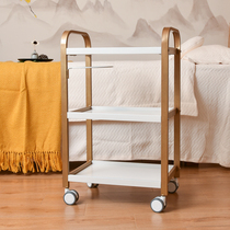  Beauty salon SPA club super slippery high-quality wheel nail salon trolley three-layer shelf tool cart promotion