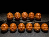 High-quality nuclear carving bracelet very happy Su Gong carving