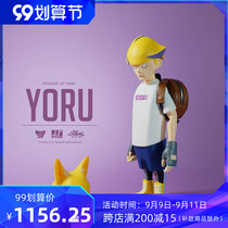 (MOMOTOYS)J T STUDIO JT YORU YOKU original enamel doll Tide play hand