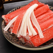 Hot pot crab Willow 500g instant crab stick crab foot stick sushi DIY Kwantung cooking hot pot ramen salad