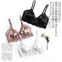Loss of high-end foreign trade export tail single light luxury women's thin silk silk silk underwear bra women