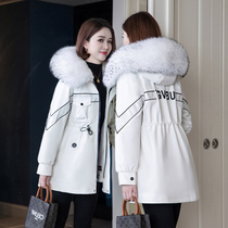 Haining 2022 new fur coat pie overcomes female rabbit fur fur fur can be removed from mom