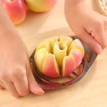 Creative stainless steel Apple Apple slicing splitter fruit cutting and core tool large fruit cutter