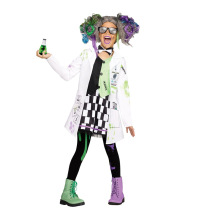 Childrens professional cosplay Little scientist Childrens clothing Mad Scientist stage play costume