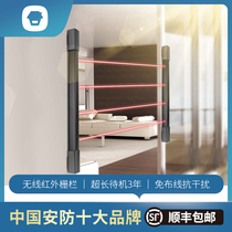 Chuanggao outdoor home security doors and windows security system Wireless infrared active anti-theft alarm fence shot