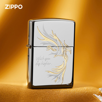 Treasure Flying Fly Lighter Mirror Original Force National Tide Kerosene Windproof ZIPPO Official Flagship Personality Mens Gifts