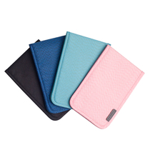 Card bag Womens ultra-thin multi-card large capacity short cute mini Simple small ID Mens card bag