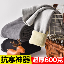 Gush underpants female winter outwear lamb suede thickened autumn winter lengthened with high subterfuge lengthened warm cotton pants