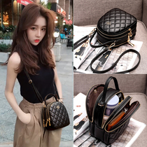 Tide brand 2021 New Korean version of Joker shoulder bag fashion casual leather Women bag shoulder bag
