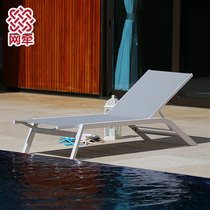 Net pull outdoor beach chairs swimming pool lounger outdoor garden courtyard open-air balcony lounge chairs terrace leisure beds