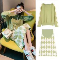  Maternity clothes autumn and winter clothes new autumn suits spring and autumn outings two-piece fashion sweaters pregnant tide mom autumn clothes