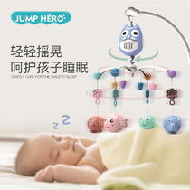 Rattling bedbell rotating newborn baby 0-1 years old 3-6 months 12 puzzle bed head male and female baby soothing bracket