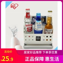 Japan iris Alice magnetic storage basket super suction sticker refrigerator washing machine security door kitchen storage basket