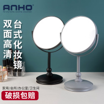 Dressing bedroom mirror double-sided one enlarged beauty salon cosmetic mirror desktop carrying simple home