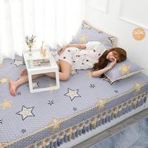 Tatami sheets in summer quilted quilted cotton northeast large Kang special bed cover four seasons universal net red high-grade cotton