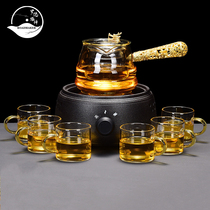 ROADMAKER Electric ceramic stove Tea maker High-end glass tea maker Automatic tea steamer Household tea maker