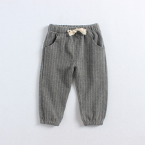 Infant Pants Boys Spring and Autumn Trendy 0-3 Years Old Childrens Trousers Sports Pants Casual Pants Childrens 2 Baby Autumn Clothes