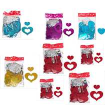 Creative Romantic Wedding House Balloon Rain Silk Love Sequins Pendant Online Red Birthday Shop Cours Wedding Arrangements Decorative Items