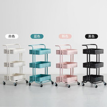 Thickened skin management dyed hair durable utility rack storage rack floor removable cosmetic rack assembly