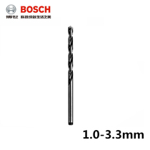 Bosch high speed steel twist drill bit 1 0-3 3mm interval 0 1mm metal plastic wood drilling