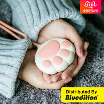 Cat claw warm hand treasure female portable mini cute explosion-proof portable electric warm treasure small electric heating treasure Meow claw dual-purpose charging treasure