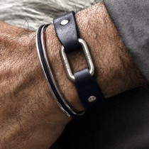 Dutch pig and hen hand rope boat rope bracelet trendy brand cowhide bracelet mens bracelet bracelet