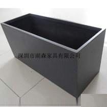 Square Flower Case Wholesale Waterproof Green Plant Flower Ware Mall Square Living Room Home Vase Outlet Resin Florator