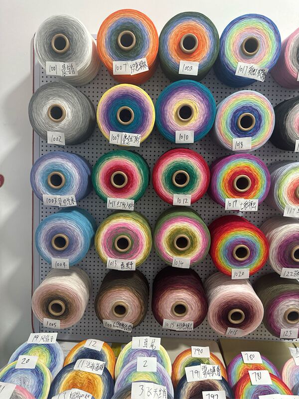 Eight-Strand Pure Cotton Cake Yarn 1500! All in Stock! Eight-Strand Pure Cotton Cake Yarn 1500! All in Stock!