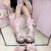 Xiaoxis soft world Japanese cute soft girl rabbit three-dimensional lace lace sweet lolita socks