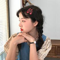 Days Ins Wind Cherry Fruit Drop Oil Bb Clip Girl Heart Hair Clip Student Headwear Child Liu Haiclip Ornament