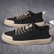 Mens shoes 2021 new summer trend wild old Beijing cloth shoes men driving casual board shoes canvas trendy shoes