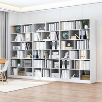 Bookcase shelf Full wall Simple home student whole wall Living room floor-to-ceiling modern bedroom Creative simple bookshelf