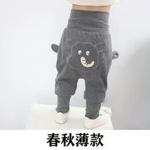Suitable for baby Harlem pants big pp pants winter children Womens cotton autumn socks medium thick sleeping trouser jacket