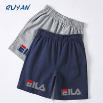 Adult youth cotton five-point pants fat boys plus fat big shorts summer casual pants boys summer tide