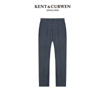 KENTCURWEN Kendi KC Slim Fit Straight Solid Pants Men's K3935TM071