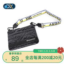 Discovery Skew Satchel Outdoor Autumn Winter New men and women Thin Portable Travel Small Purse DEBH90301