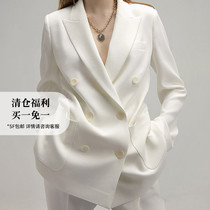 SOULKISS high-end temperament thin section three-acetate Chic small suit outer suit two-piece set