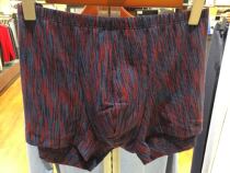 Counter adoring Mr. Mid waist boxer briefs yarn-dyed striped series NS23C331