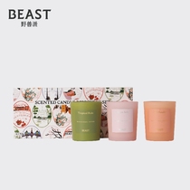 THE BEAST Fauvism Home Fragrance Candle Discovery 70g * 3 Aroma Gift Box Wedding Birthday Gift