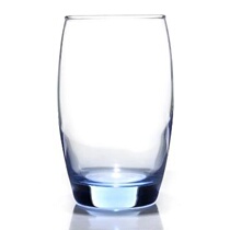 Home creative glass without lid creative drinking cup octagonal teacup single living room transparent cute color