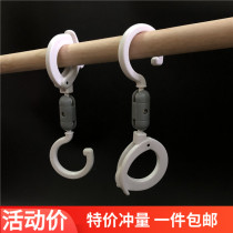 km creative car hook-free nail no-dent bathroom hook rotatable stroller hanger 2 mounted plastic hook