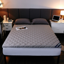 Wash cotton mattress antibacterial anti-mite thickening Gray