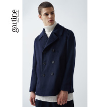 Saternis big clothes mens winter new Mao and the Korean version of the trend to turn the wool over the long version of the Korean version in the coat of wind