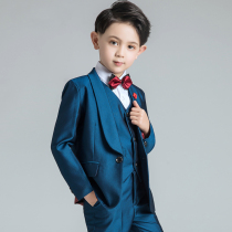 Boys' suit jacket dress suit handsome little host English boy piano costume children's suit men