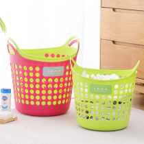 Japan Import Dirty Clothes Basket Domestic Plastic Hollowed-out basket containing basket Bathing Disposal basket Zero Debris Containing Basket